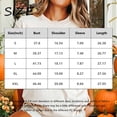 thumbnail image 2 of NAMTYQX Blouses for Women Plus Size Soft Loose Pattern Crewneck Print Trending Short Sleeve Stretch Graphic Tees for Women Trendy Blue Size S, 2 of 2