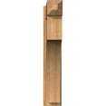 thumbnail image 2 of Ekena Millwork 8"W x 32"D x 44"H Westlake Rough Sawn Craftsman Outlooker, Western Red Cedar, 2 of 4