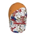 thumbnail image 4 of Fotbe Colorful Mushrooms (2) Baseball Cap, Colorful Mushrooms (2) Print Dad Hat,Outdoor Hat,Adjustable Sports Cap, Perfect For Activities, 4 of 9