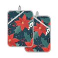 thumbnail image 7 of Yayeee Pot Holders Kitchen Heat Resistant with Pocket 7"x9.8" Cotton Oven Cooking Hot Pads, Christmas Berries, 7 of 7