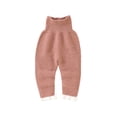 thumbnail image 1 of Odeerbi 6M-3Y Niños Niñas Pantalones de Algodón Cubre Pañales Pantalones Cute Drop Crotch Pantalones Invierno Mantener Caliente Pantalones de Punto Cintura Alta, 1 of 7