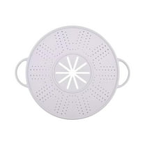 LYINGF 12-inch Silicone Splatter Guard Lid for Frying Pans, Multi-Purpose Heat-Resistant Cover, Non-Stick and Dishwasher Safe, Prevents Oil Splatters While Cooking