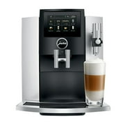 Jura S8 64 oz Capacity Automatic Coffee Machine (Moonlight Silver, Refurbished)