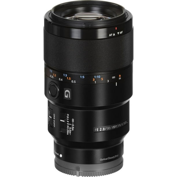 Sony FE 90mm f/2.8 Macro G OSS Lens + Filter Kit + BackPack