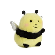 Aurora - Mini Yellow Rolly Pet - 5 Bee Happy - Playful Stuffed Animal