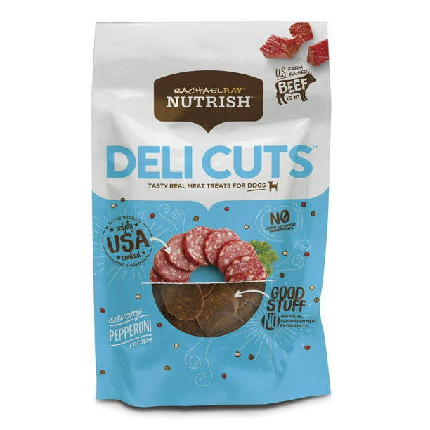 Rachael Ray Nutrish Deli Cuts Dog Treats, Pepperoni Recipe, 12 oz