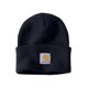 thumbnail image 1 of Gorro Carhartt de punto con puños para hombre, azul marino, 1 of 6