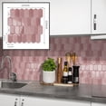 thumbnail image 2 of DEWOO 10-Sheet Hexagon Peel and Stick Backsplash for Kitchen, New Upgrade Premium Extra Thicker Design 3D Self Adhesive Wall Tiles, Large Stick on Tiles for Kitchen and Bathroom (12" x 12"), 2 of 8