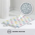 thumbnail image 6 of Bathroom Rugs Non Slip Washable - Cute Colorful Pig Kitchen Mats for Floor, Area Rugs for Entryway Rugs Indoor, Laundry Bathroom Room Door Rug with Rubber Backing 20x31.5in, 6 of 8