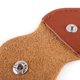 thumbnail image 4 of Soporte Para Púas De Guitarra PU cuero llavero guitarra púas titular bolsas bolsa con 3 púas (marrón), 4 of 5