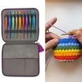 thumbnail image 4 of 9 Pcs 3.5-8.0mm Knitting Needle Crochet Needle Set Colourful Crochet Hook, 4 of 8