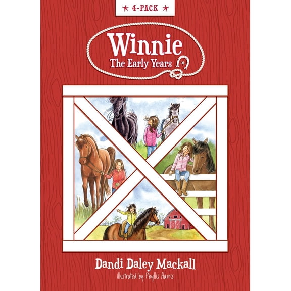 Winnie The Early Years 4-Pack: Horse Gentler In Training/A Horse's Best Friend/Lucky For Winnie/Homesick Horse