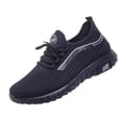 thumbnail image 2 of Women's Walking Shoes Lightweight Breathable Flying Woven Mesh Upper Casual Jogging Shoes Ladies Tennis Shoes Workout Footwear Gym Sneakers, 2 of 5
