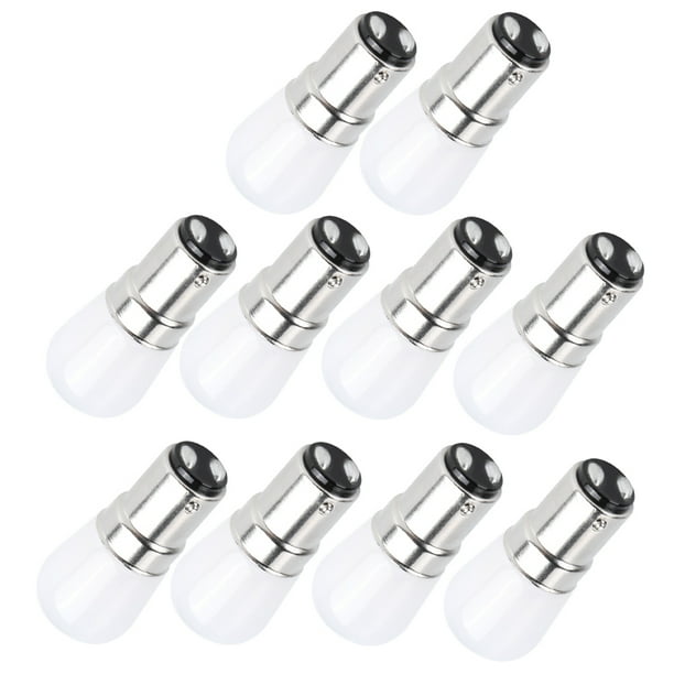 10 bombillas LED bombilla de lámpara de mesa B15 de 15 W bombilla de lámpara de vidrio ahorro de energía y vida útil más larga lámpara de pared de techo con bombilla ANGGREK Otros