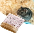 thumbnail image 4 of Small Pet Sleep Pouch Hanging Bed Fleece Warm Sleep Bag for Hamster Hedgehog Sugar Glider Guinea Pig Squirrel, 4 of 7