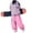 Pink, variant on Aboser Women's Ski Suit Two Piece Winter Windproof Snowsuit Boyfriend Skiing Jackets and Pants Sets Thicken Warm Snowboarding Snow Suits