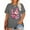 H-Gray, variant on XCHQRTI Heart LOVE Shirt for Women Plus Size Graphic Tee Short Sleeve Casual Shirt