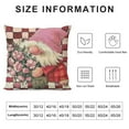 thumbnail image 5 of Nawypu  Happy Mother Day’s Pillow Covers Mom I Love You Gnome with Flowers Blooming Buffalo Plaid Truck Pillowcase Cotton Linen Home Sofa Chair Decor Cushion Case Cover, 5 of 5