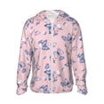 thumbnail image 1 of Balery Butterfly Sudadera ligera de manga larga con capucha y protección solar UPF 50+ para hombre y mujer, ideal para pesca y running-XX-Large, 1 of 7
