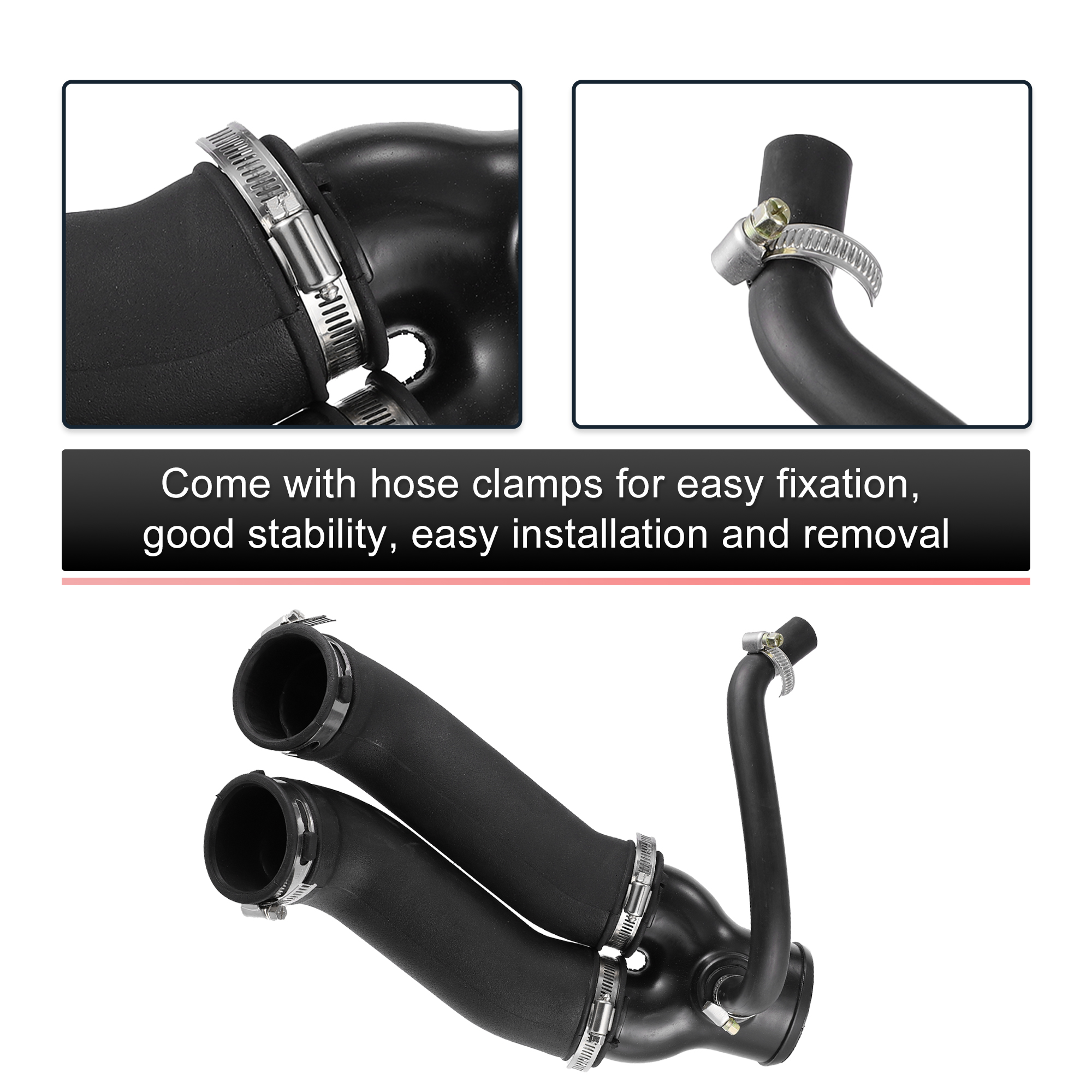 Unique Bargains Air Intake Duct Hose for Ford Bronco 1994-1996 and F150 F250 F350 Models