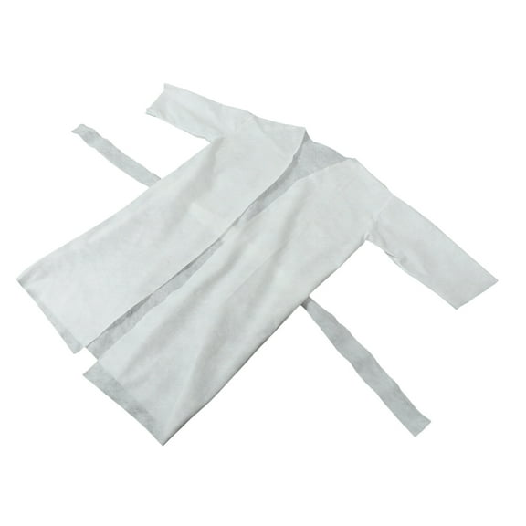 STOBOK Hotel Bathrobe Unisex Bathrobe Cotton White 1Pcs for Travel