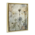 thumbnail image 4 of Stupell Industries Subtle Botanicals Pattern Plants & Flowers Painting Gold Floater Framed Canvas Art Print Wall Art, 17 x 21, 4 of 10