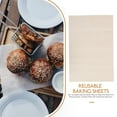 thumbnail image 5 of 3 Pcs Reusable Oven Liners for Bottom of Non Stick Baking Mat Tools Greaseproof Paper Electric Stove Heat-resistant Pan High Temperature Tarpaulin, 5 of 6