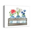 thumbnail image 2 of Creative Products Red White and Blue Florals 16x20 Canvas Wall Art, 2 of 5
