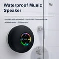 thumbnail image 4 of Waterproof Speaker Bluetooth Shower Speaker with Led Light Ipx4 Waterproof Portable Wireless Stereo Music  Ipx4 Shower Speaker, 4 of 8