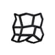 thumbnail image 1 of Diy Molde De Pavimentación Plástico 9 Rejillas Walk Maker Reutilizable Pavimentadora De Caminos Irregular Pavimentación De Piso Molde De Concreto Para Patio Jardín,34 * 34 Cm / 13.36 * 13.36 Pulgadas Scienceny TO002371-00, 1 of 5