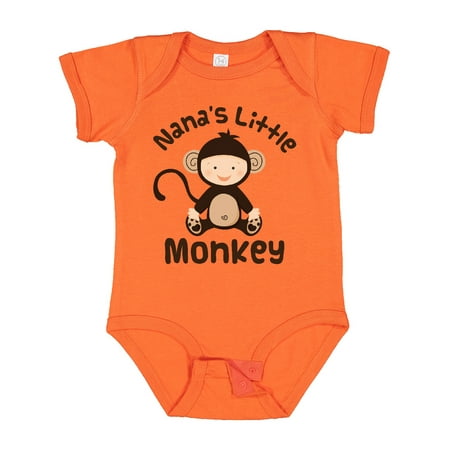 

Inktastic Nana s Little Monkey Gift Baby Boy or Baby Girl Bodysuit