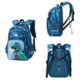 thumbnail image 5 of AHMOMEI 16.54" Height 3 Pieces Backpack Set, Casual Animal Print Daypack Bundle with Crossbody Lunch Bag & Pencil Case Picnic, Trips, Gym & Daily Leisure, 5 of 7
