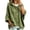 Green-A#240903aa, variant on Hoodies Women Leopard Print 3/4 Sleeve Tops for Women with Drawstring Vintage Fall Winter Streetwear Womens Hoodies