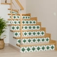 thumbnail image 6 of Mi Alma Removable Vinyl Star Shaped Light Green Backsplash Tile Stickers, 24pcs, 6 of 11