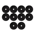 thumbnail image 1 of harayaa 10 Pieces Barrier Mats Non Woven Lightweight Easy to Use Heavy Duty Mulch Rings Black, 1 of 8