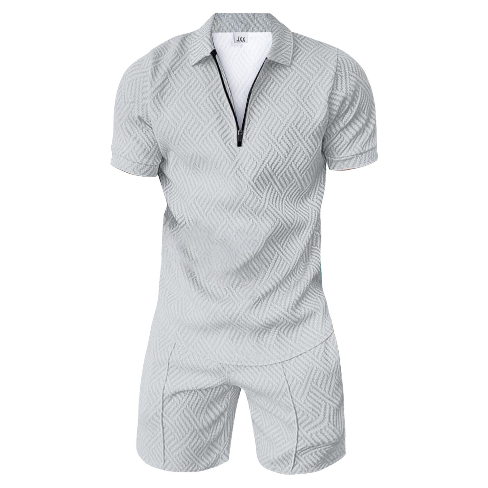 ZHAGHMIN Shirts Men Men'S Shirt And Shorts Set Summer