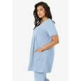 thumbnail image 3 of Roaman's Women's Plus Size Two Pocket Soft Knit Swing Tunic, 3 of 4