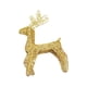 thumbnail image 3 of Reno navideño iluminado para exteriores, decoraciones navideñas, reno navideño grande con luz Luz de color dorado, 3 of 9