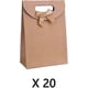 thumbnail image 3 of 20 Pieces Kraft Paper Gift Bags, Kraft Paper Bag with Handle, Brown Kraft Gift Bag, Brown Paper Bag, 3 of 5