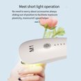 thumbnail image 4 of Manicure Lamp Electric LED Adjustable Battery Powered Rechargeable USB Drying Pedicure Light Charging Light Lighting Tool Accessories, 4 of 7