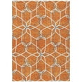 thumbnail image 2 of Addison Rugs Chantille Indoor/Outdoor Transitional Geometric Orange Washable Rectangle Rug, 9' x 12', 2 of 6