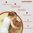 thumbnail image 3 of Niuniu Daddy Weighted Sloth Stuffed Animal Toy -20-Inch Large Plush Toy, 3.3-Pound Weighted Plushie Pillows with Soft Faux Fur, Gift for Kids, Adults & Girls, 3 of 13