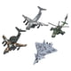 thumbnail image 2 of Niños 4pcs retiran el avión de juguete para niños Aleación de niños aviones simulados modelo de cumpeados decoración de regalos de cumpeadoss, 2 of 7