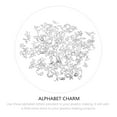 thumbnail image 2 of 104Pcs Metal Alphabet Charms Letters Pendant for DIY Bracelets Jewelry Making, 2 of 7