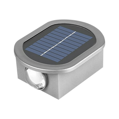 

Vntub Solar Light Solar Wall Light UP And Down Illuminate Outdoor Sunlight Lamp IP65 Waterproof Modern Decor For Home Garden Porch