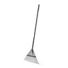 HART 24-Tine Steel Spring Garden Leaf Rake with Durable Fiber Glass Handle