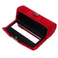 thumbnail image 3 of lionlar Boîte de Brillant à Lèvres en Velours, Étui de Rangement pour Rouges à Lèvres avec Miroir pour Sac à Main Rouge, 3 of 9