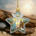 thumbnail image 3 of RKSTN Nativity Scene Decoration Acrylic Pendant 8Cm B, 3 of 4