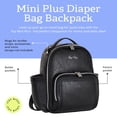 thumbnail image 2 of Bolsa para Pañales Itzy Ritzy Mini Plus de Cuero Vegano Negro, 2 of 9