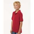 thumbnail image 2 of AllPro 62800Y Youth Pique Polo-Red-L, 2 of 6